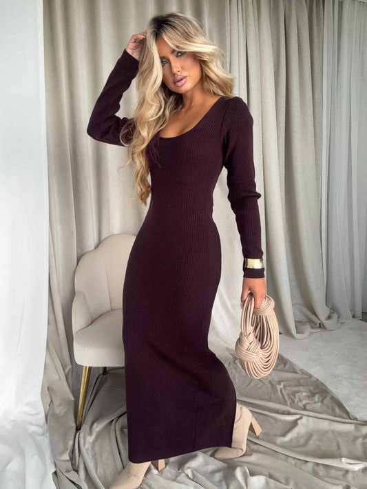 Kleid COYA - Schoko