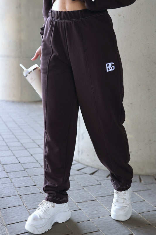 HOSE BG BANANAS | SCHOKOBRAUN