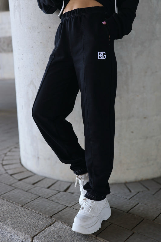 HOSE BG BANANAS | SCHWARZ