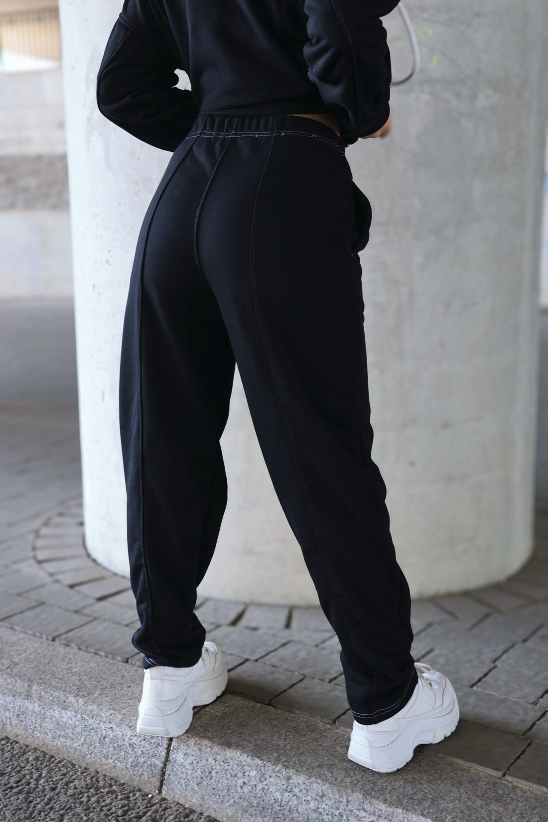 HOSE BG BANANAS | SCHWARZ