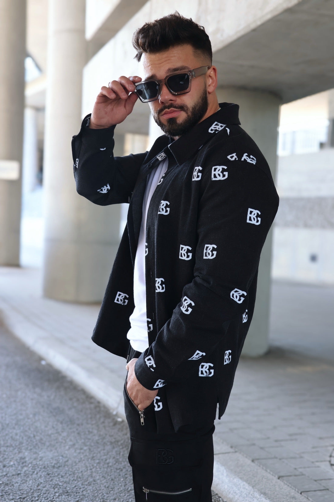 Hemd Herren BG PLAY | schwarz