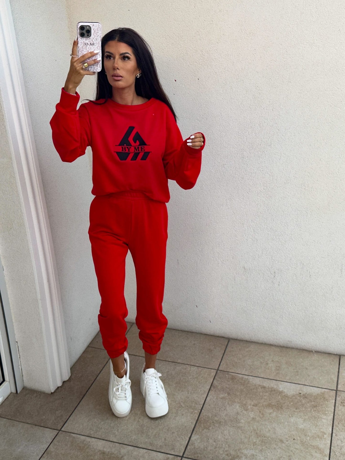 Sweatshirt LUXIT – rot