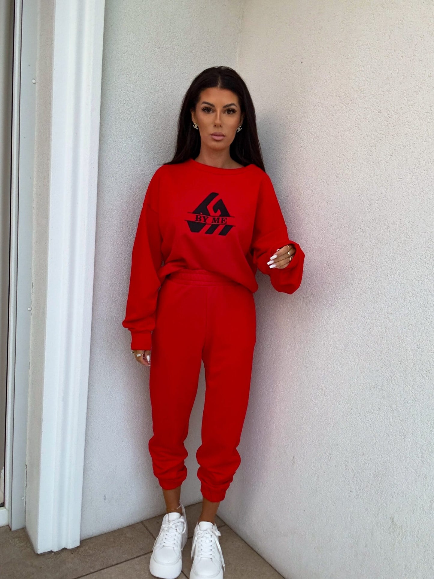 Sweatshirt LUXIT – rot