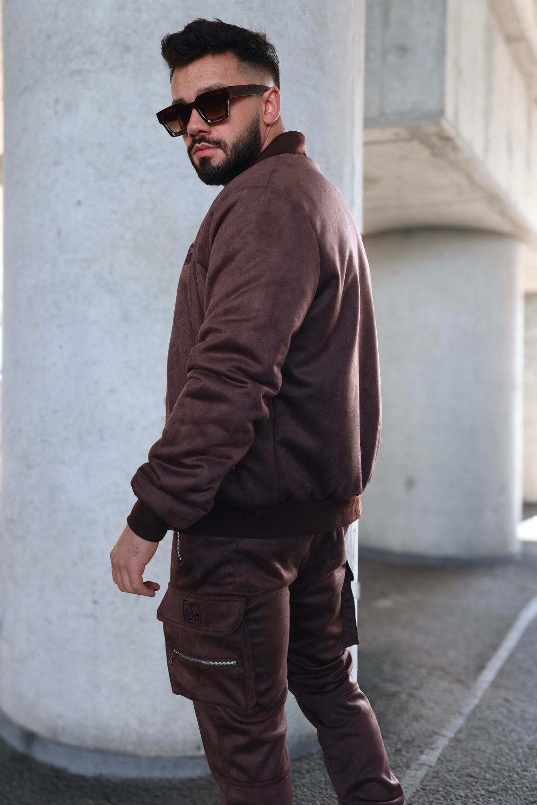 Jacke Herren BG DAMON | Schoko