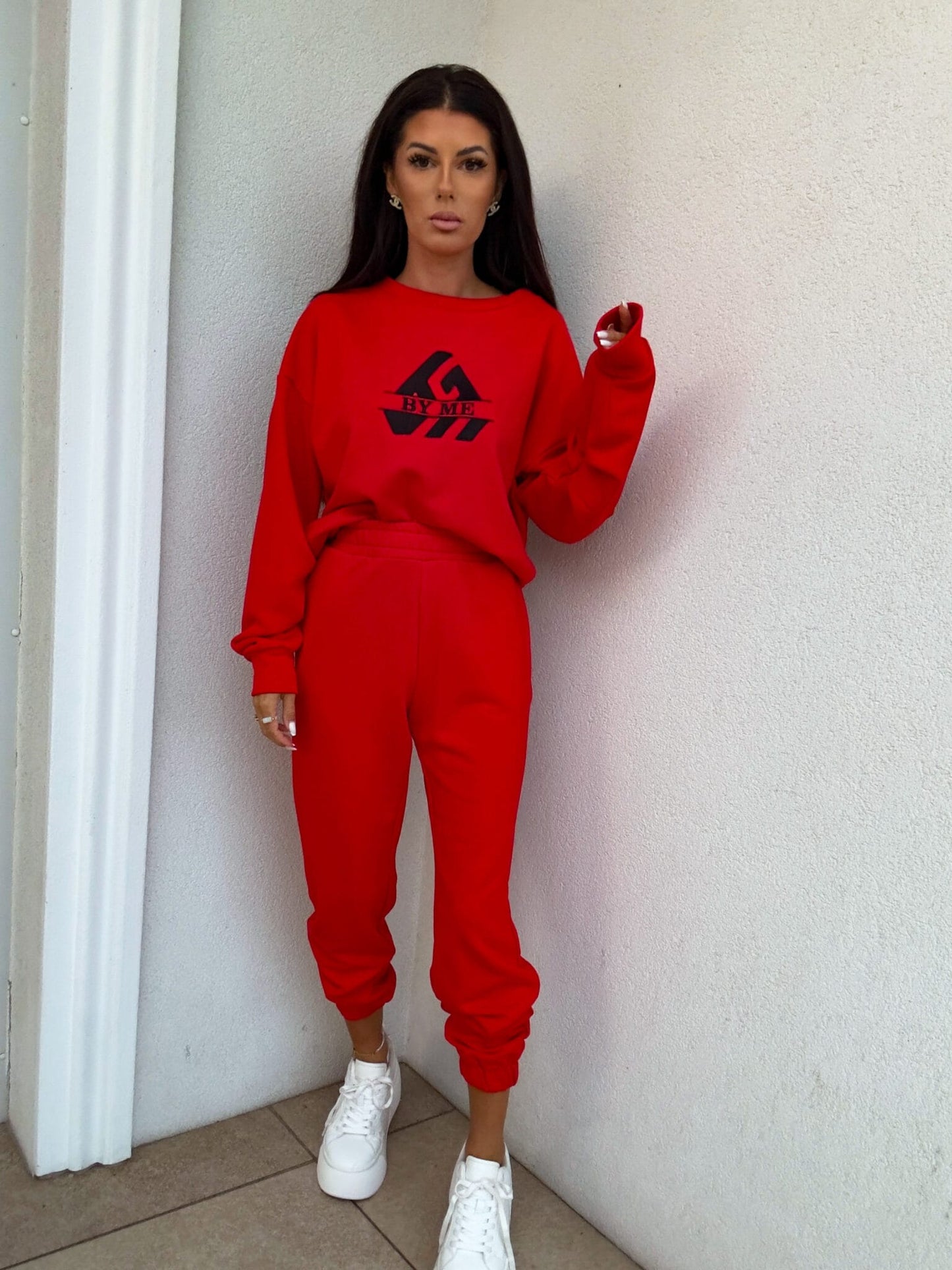 Sweatshirt LUXIT – rot