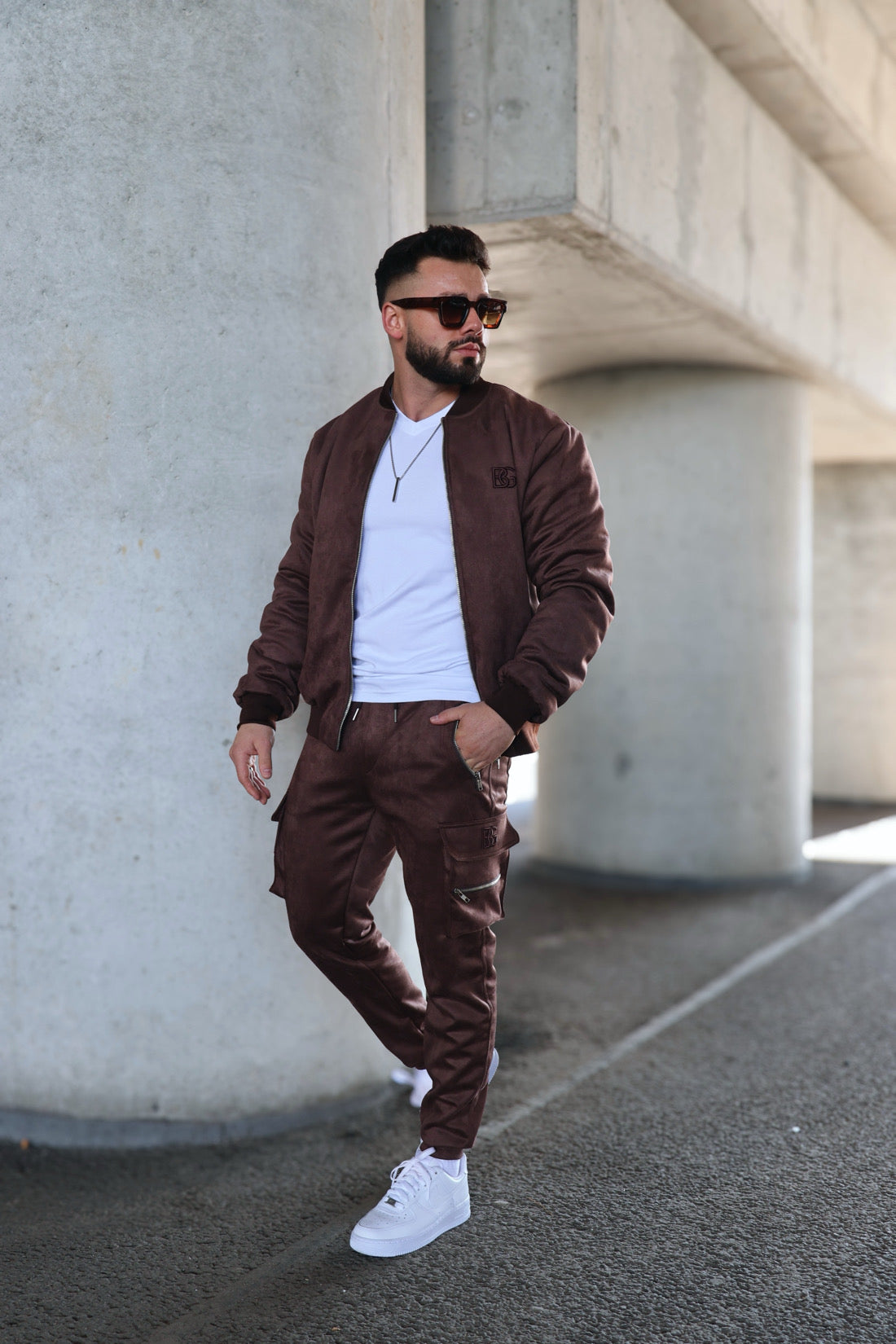 Jacke Herren BG DAMON | Schoko