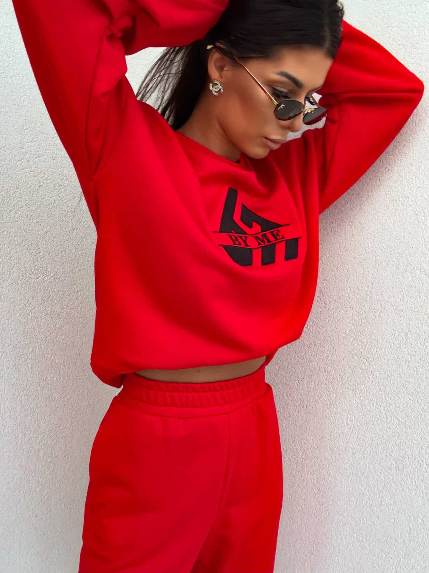 Sweatshirt LUXIT – rot