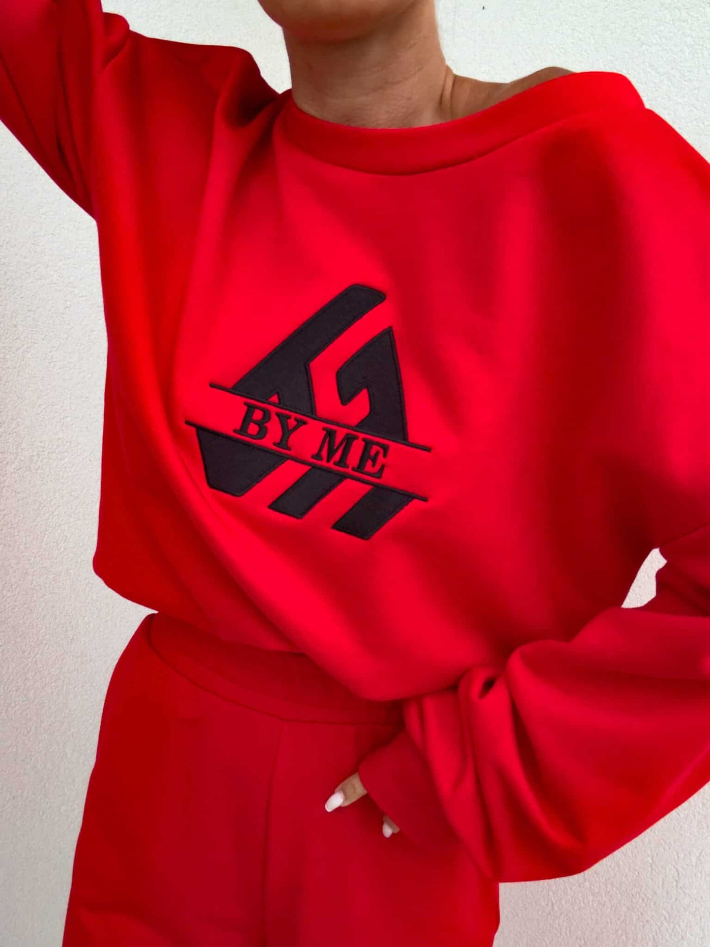 Sweatshirt LUXIT – rot