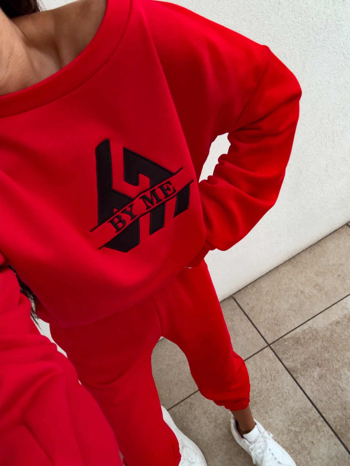 Sweatshirt LUXIT – rot