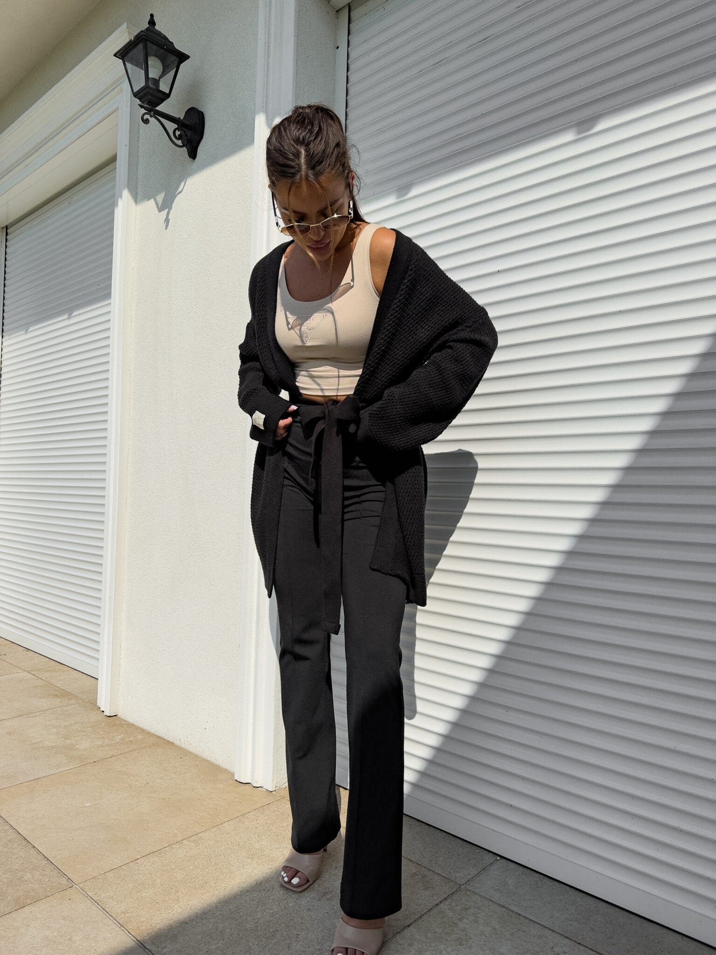 Strickjacke BURADA AUTUMN - Schwarz