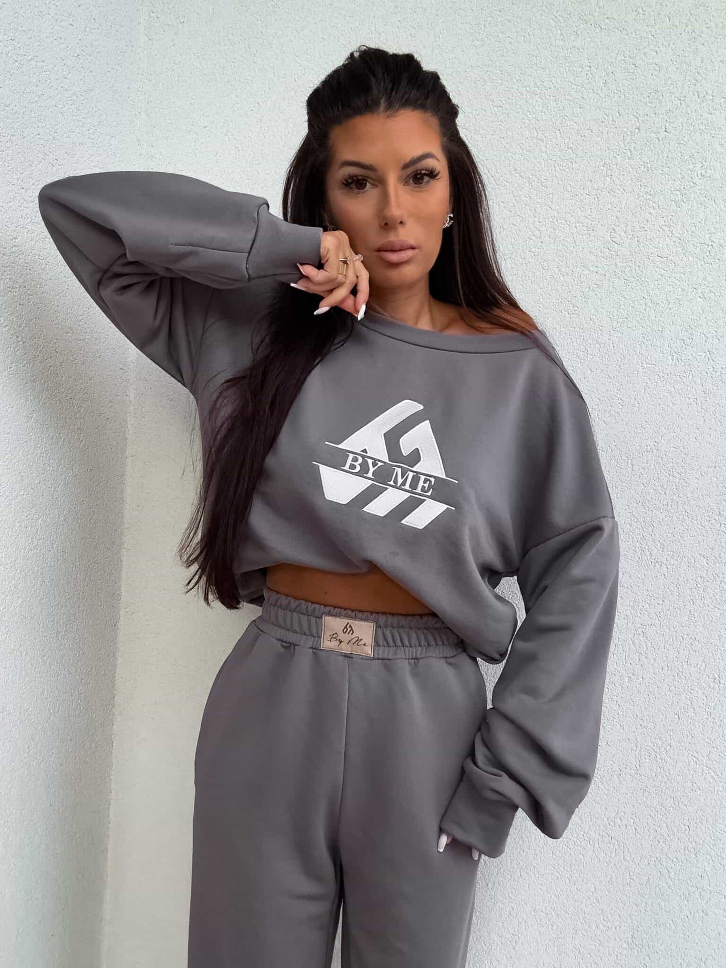 Sweatshirt LUXIT – grau
