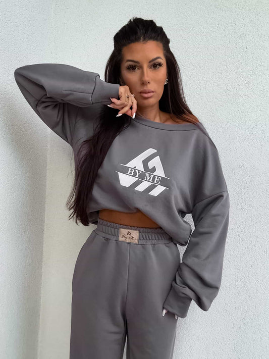 Sweatshirt LUXIT – grau