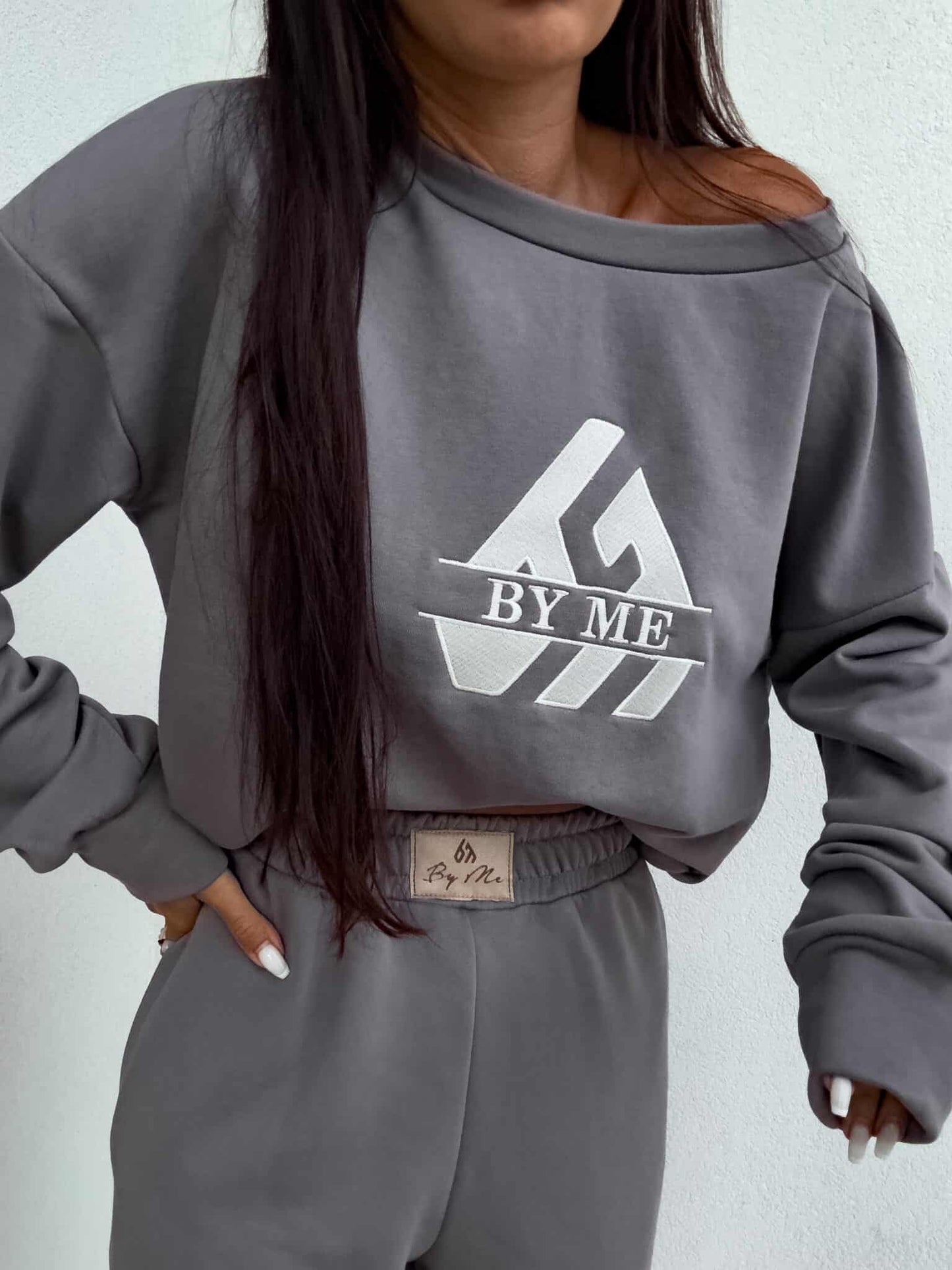 Sweatshirt LUXIT – grau