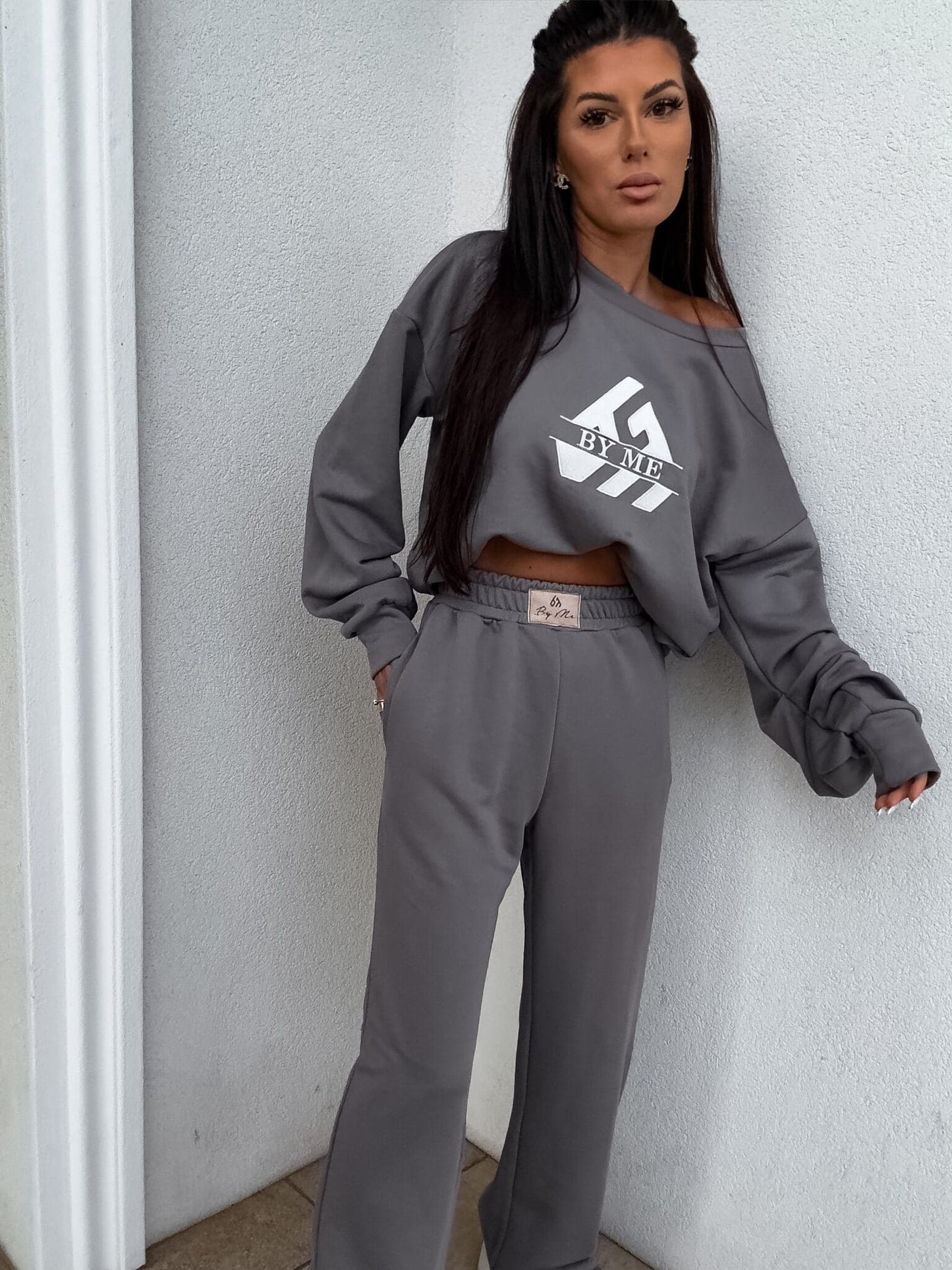 Sweatshirt LUXIT – grau