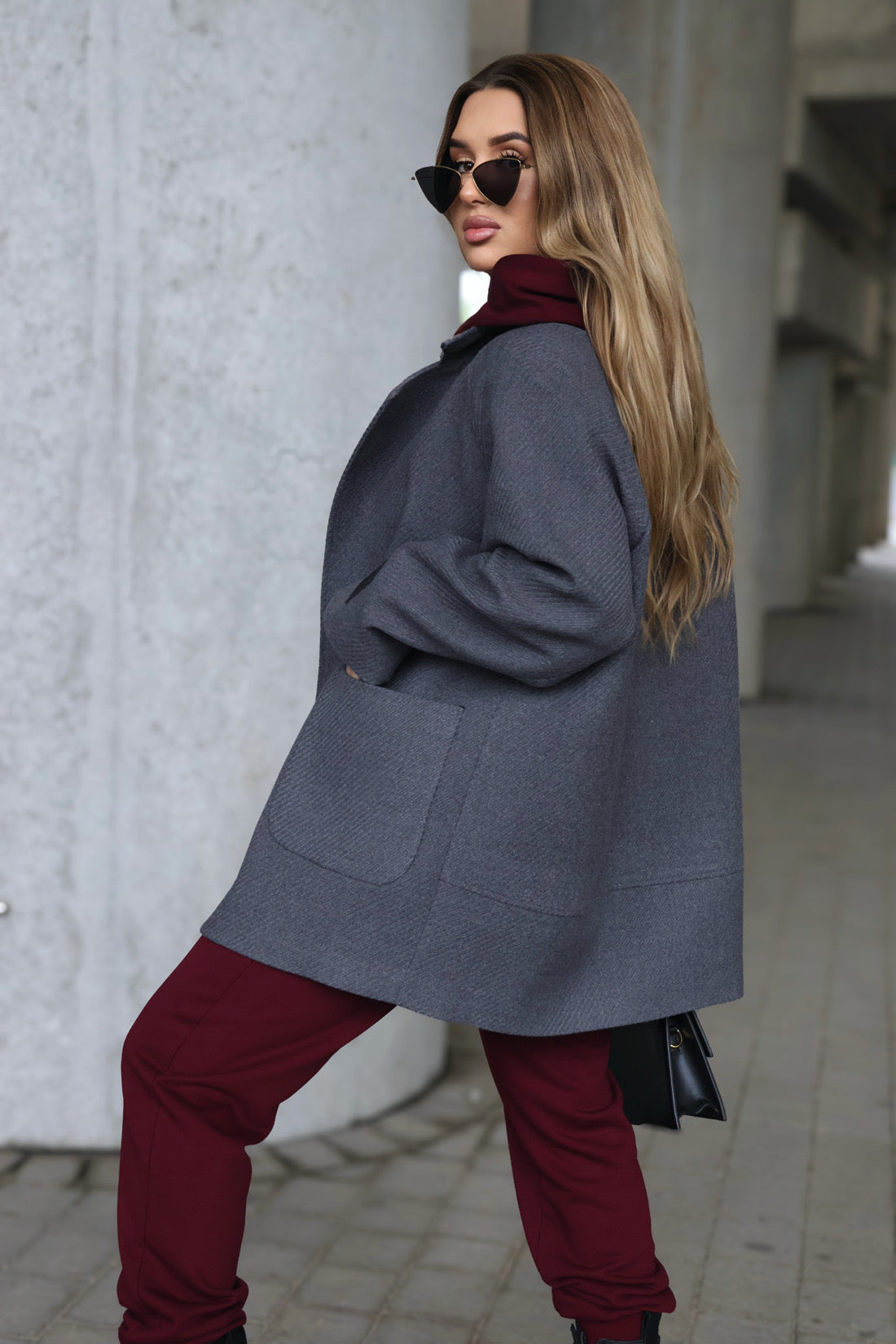 DAMENMANTEL BG GRETA | GRAU
