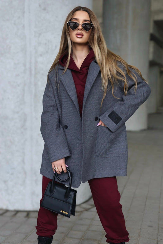 DAMENMANTEL BG GRETA | GRAU