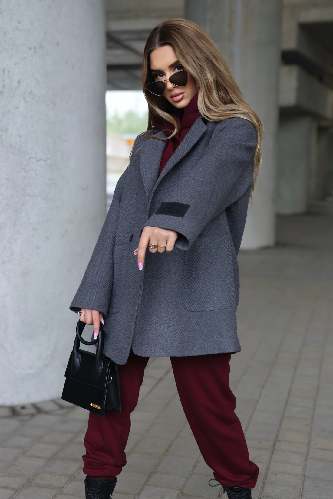 DAMENMANTEL BG GRETA | GRAU