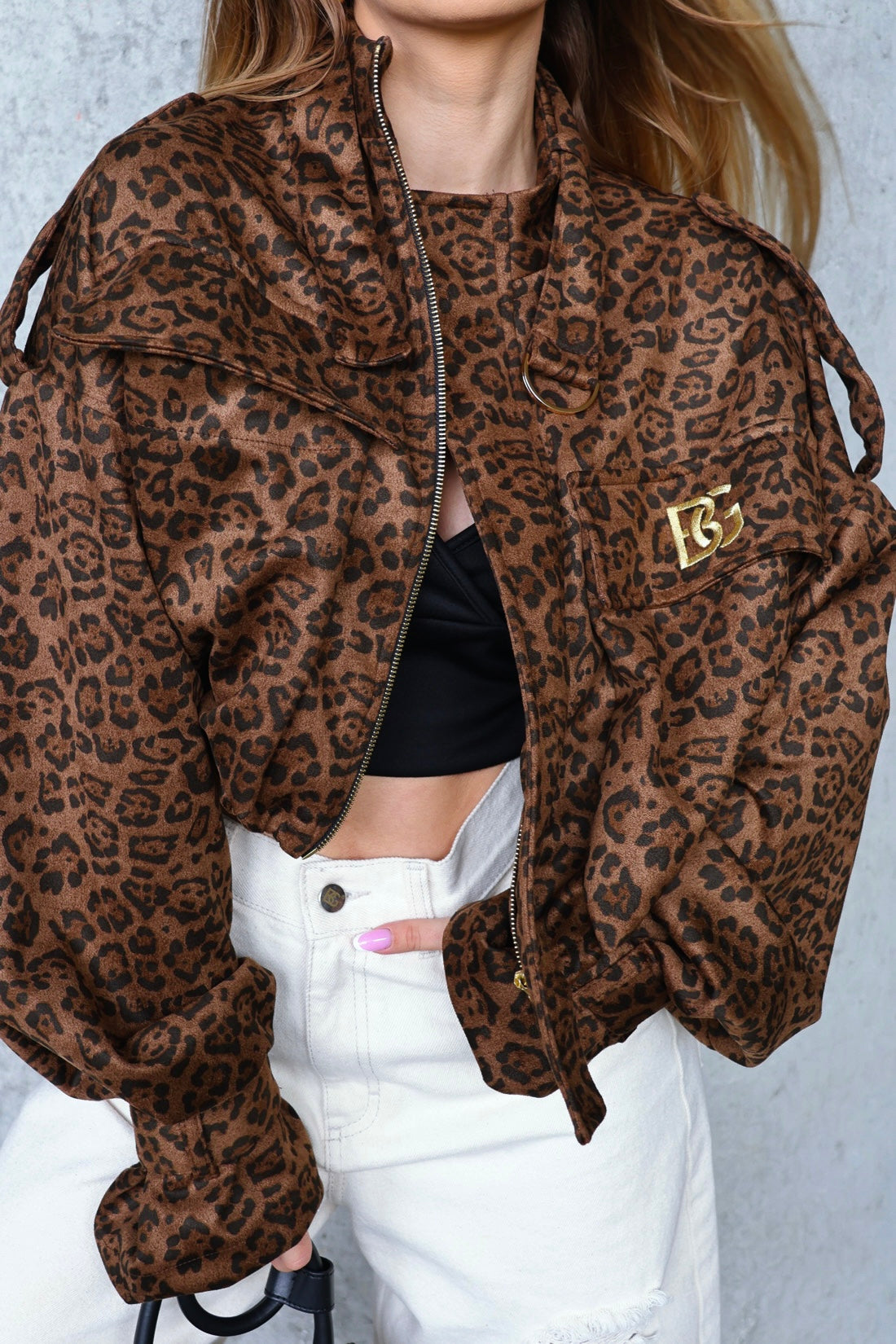 DAMENJACKE BG PANTER | PRINT