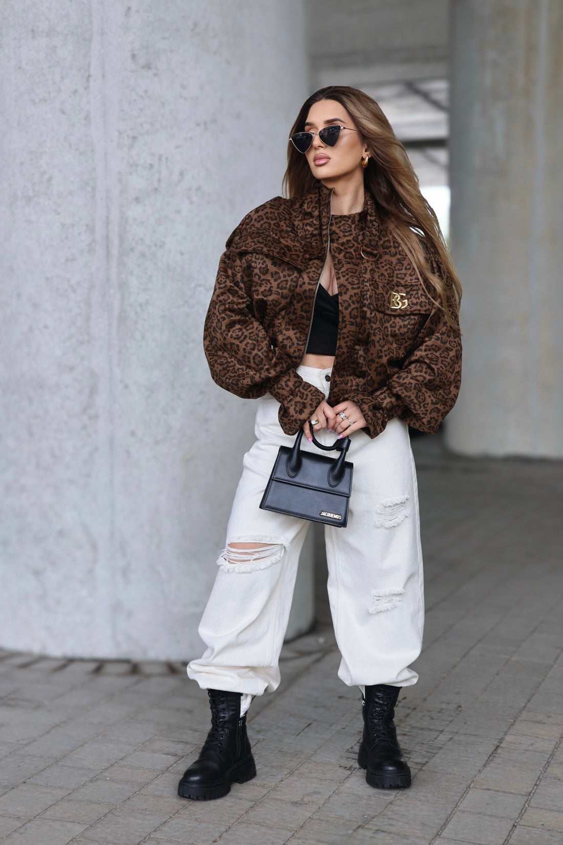 DAMENJACKE BG PANTER | PRINT