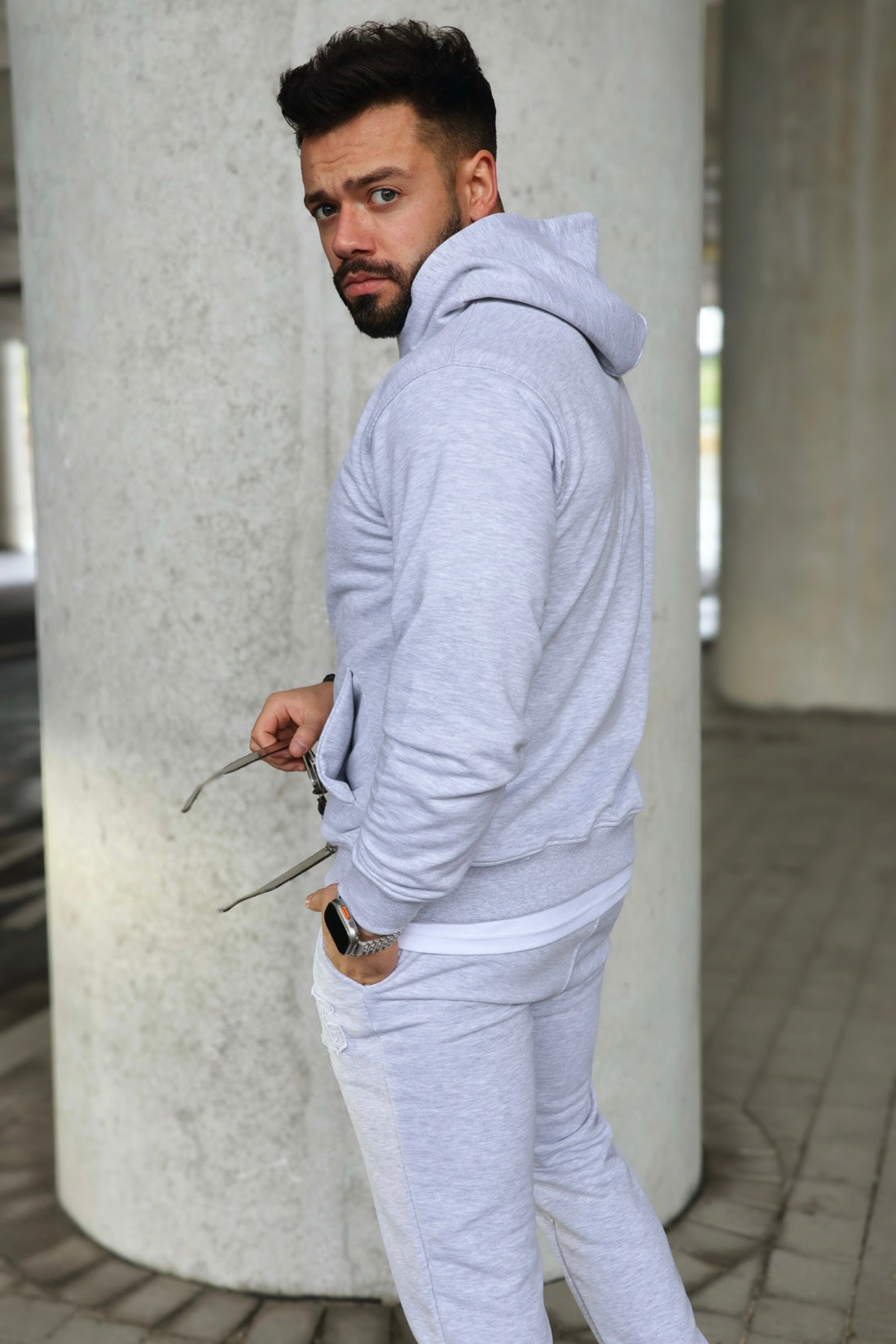 SPORTANZUG BG MATCHY | GRAU