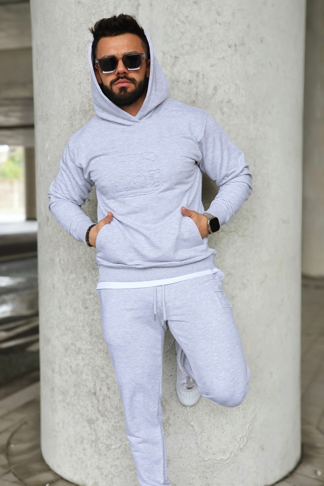 SPORTANZUG BG MATCHY | GRAU