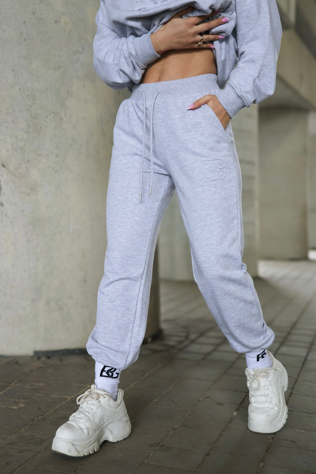 SPORTANZUG BG MATCHY | GRAU