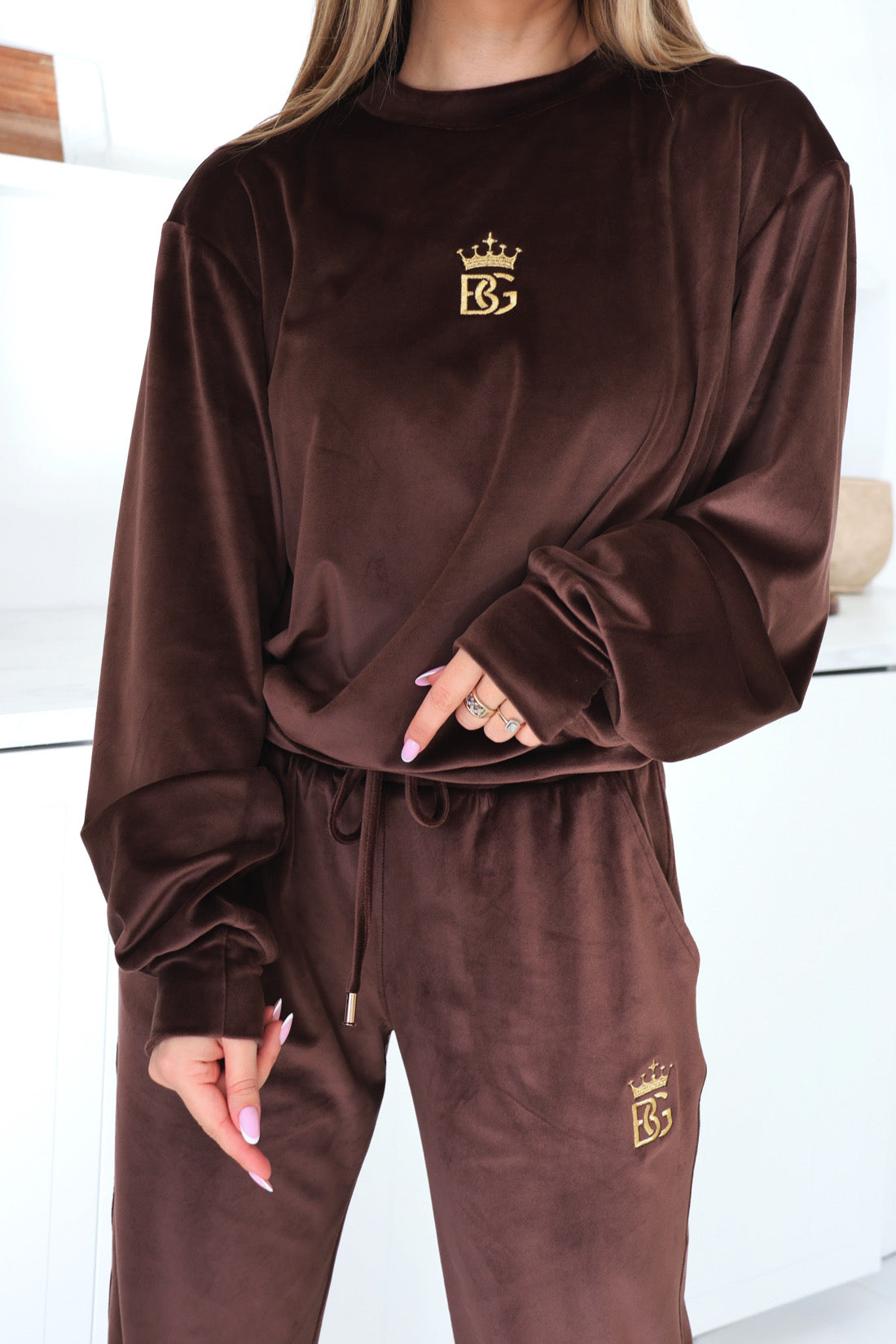 SPORTANZUG DAMEN BG QUEENY | SCHOKOBRAUN