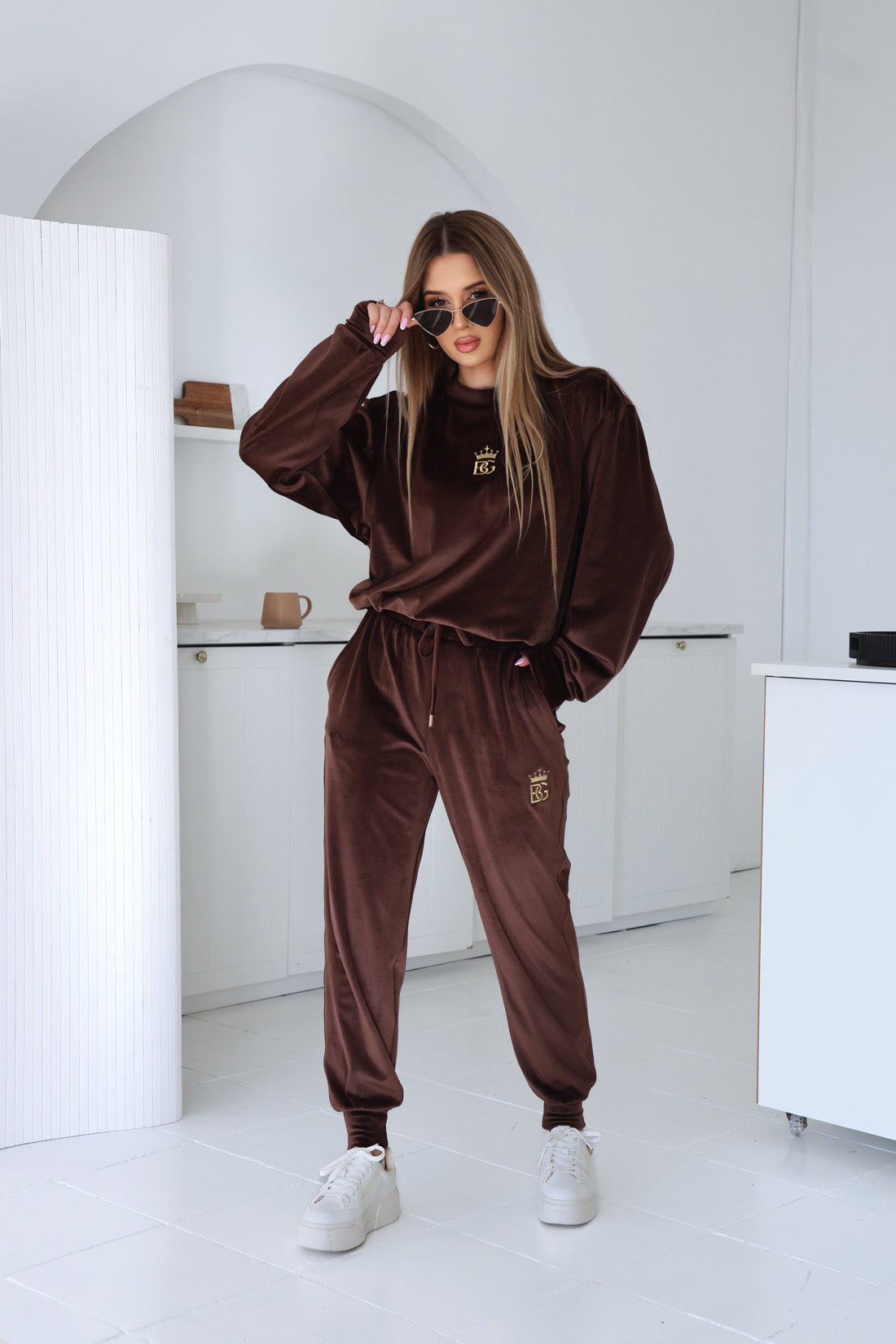 SPORTANZUG DAMEN BG QUEENY | SCHOKOBRAUN