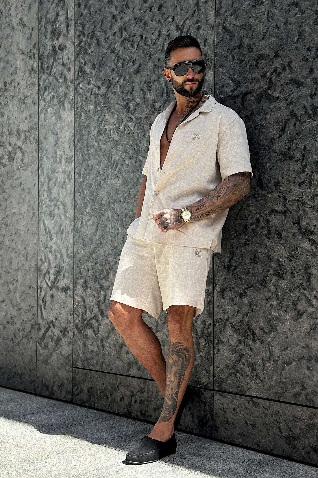 Herrenset ALVARO BRANDENBURG COUTURE beige
