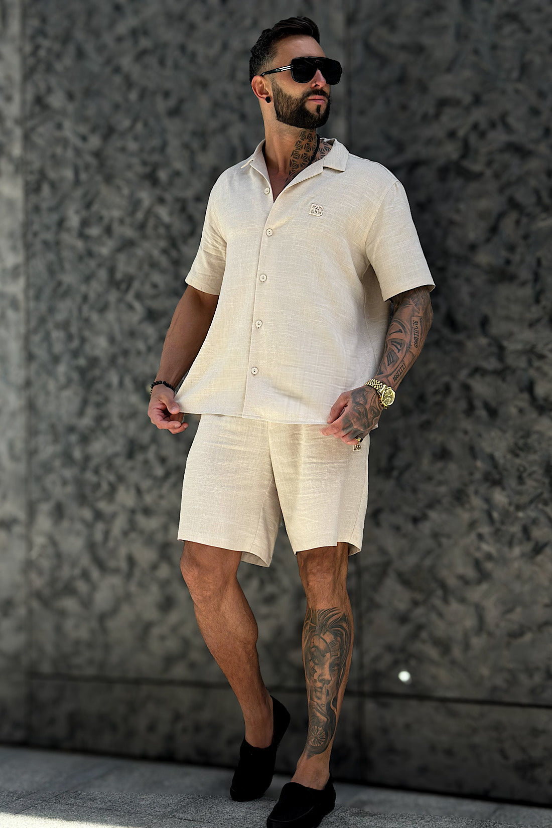 Herrenset ALVARO BRANDENBURG COUTURE beige