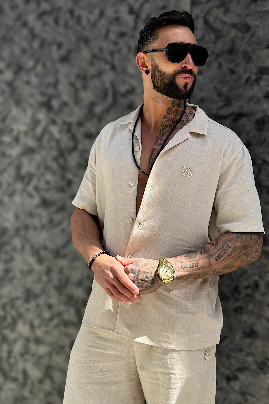 Herrenset ALVARO BRANDENBURG COUTURE beige