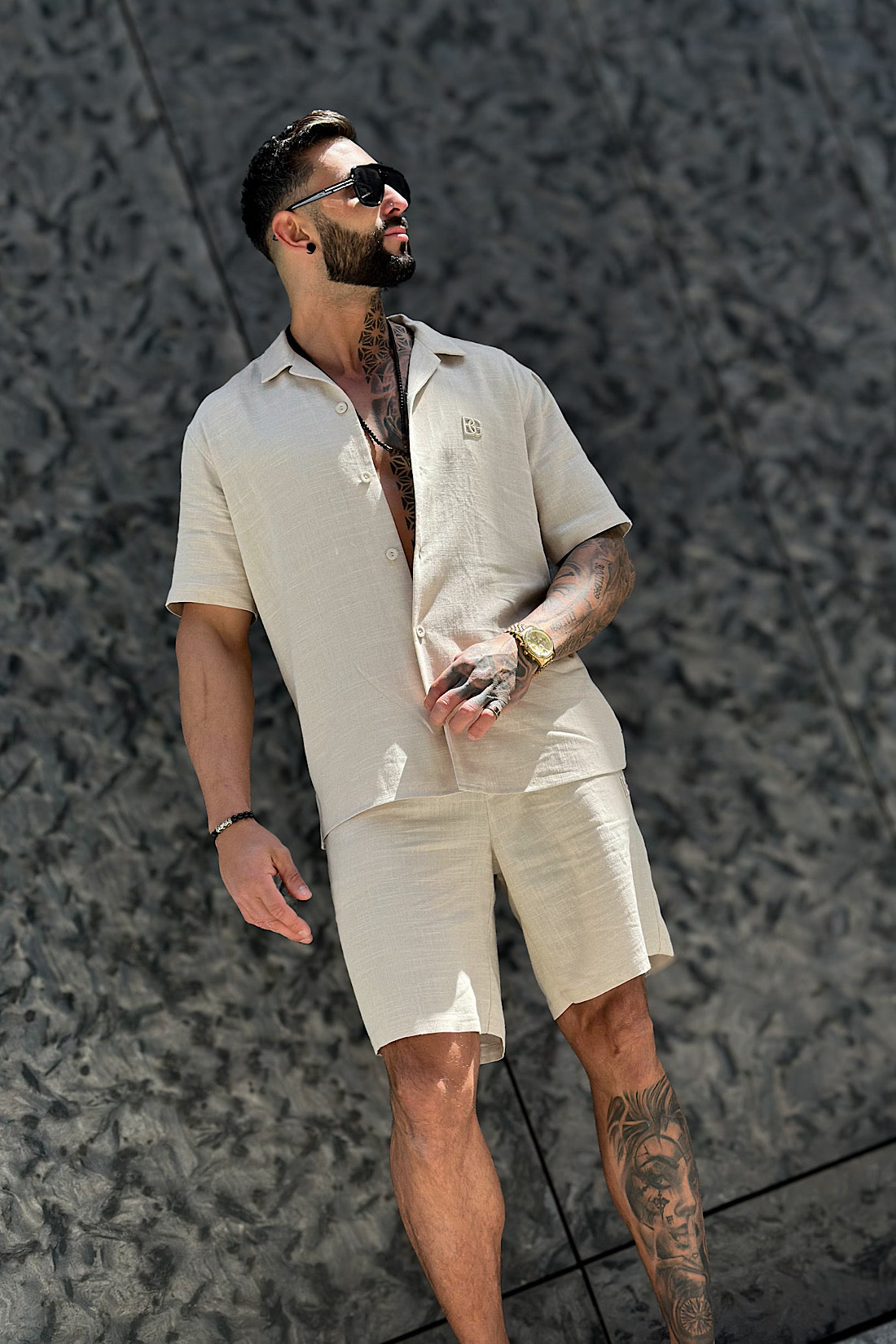 Herrenset ALVARO BRANDENBURG COUTURE beige