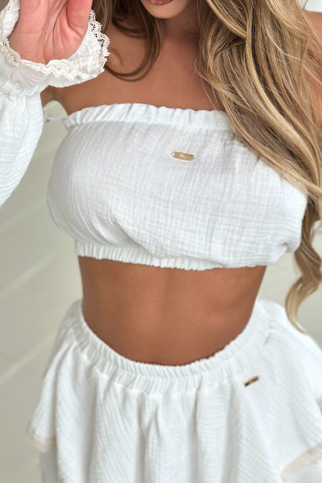 DAMENSET LOVELY BRANDEBURG COUTURE | WEIẞ