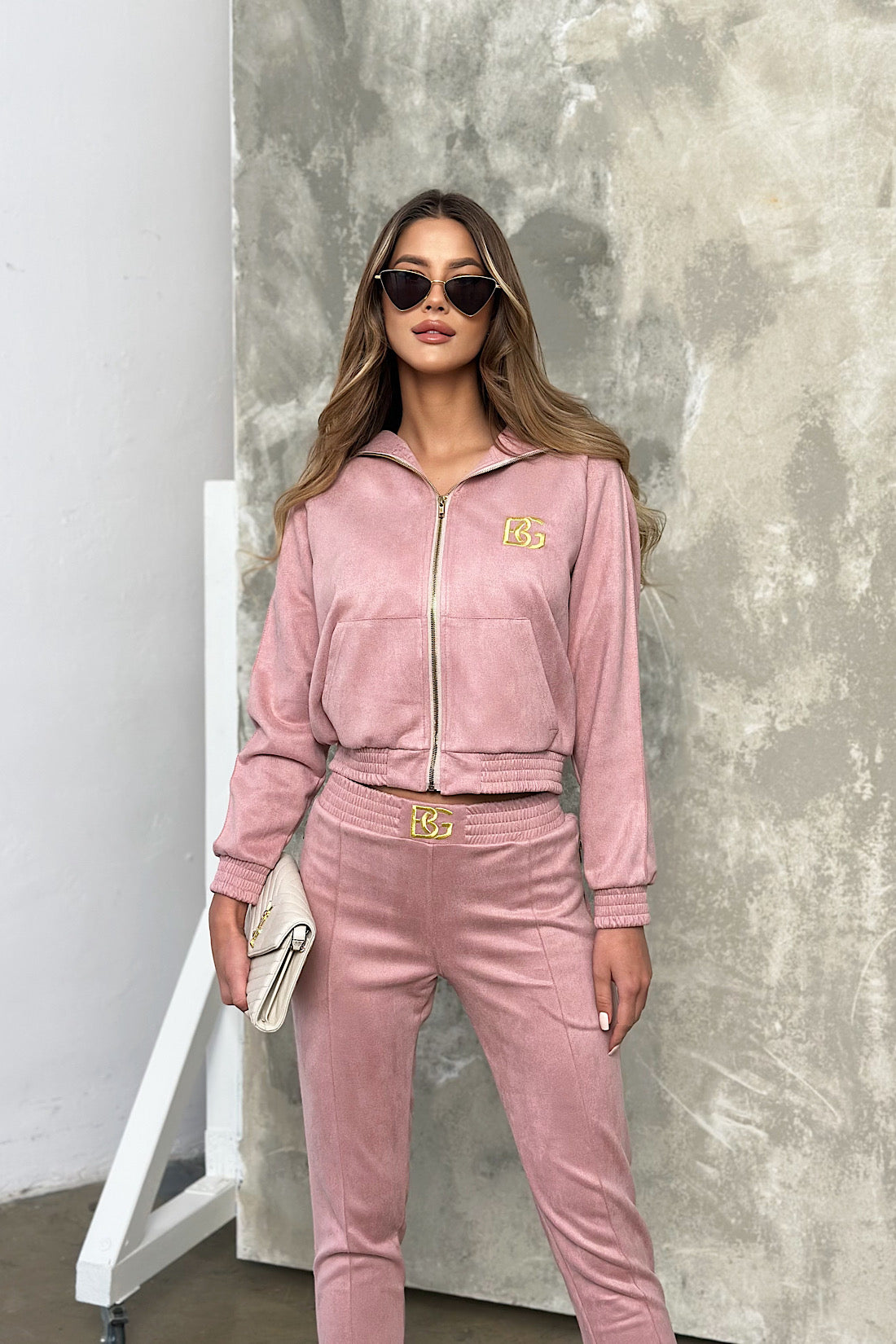 SPORTANZUG DAMEN BG NEW ESSENTIAL | PUDERROSA