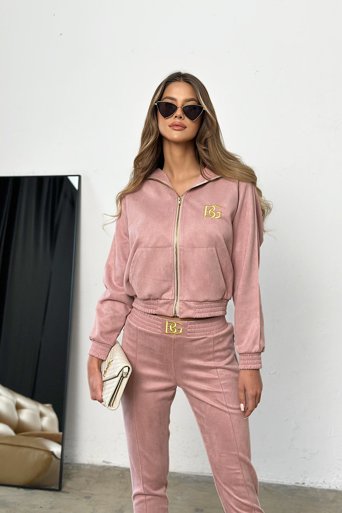 SPORTANZUG DAMEN BG NEW ESSENTIAL | PUDERROSA