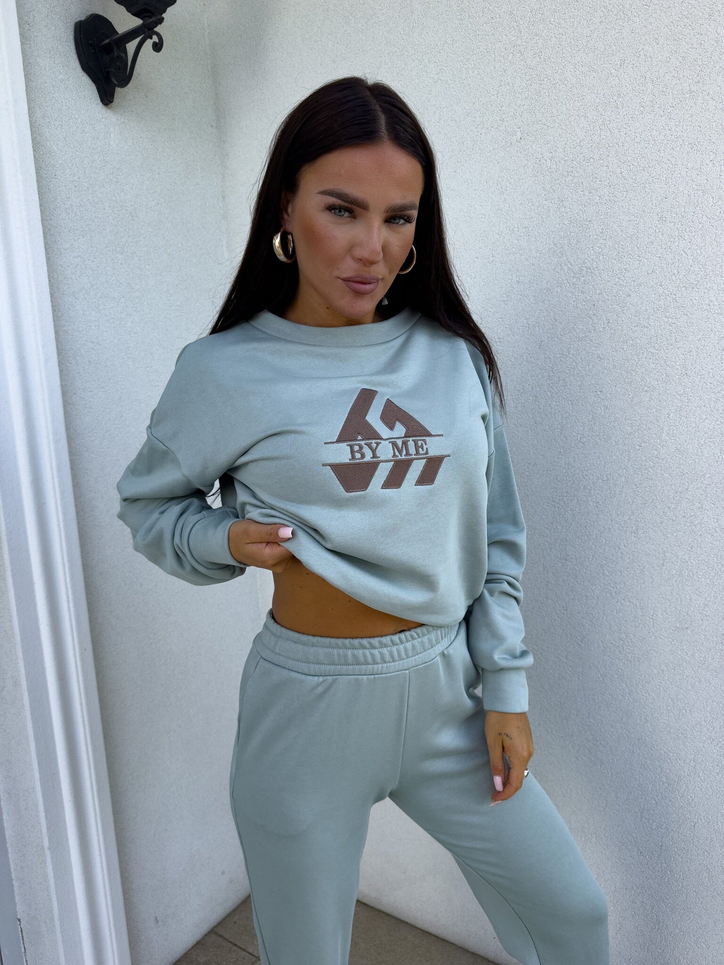 Sweatshirt LUXIT – Salbei