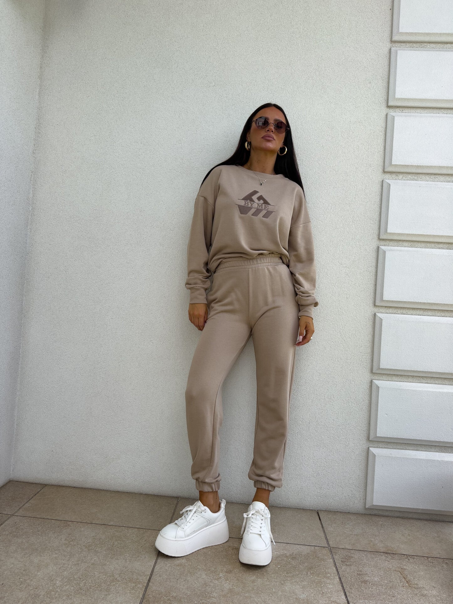 Sweatshirt LUXIT – beige