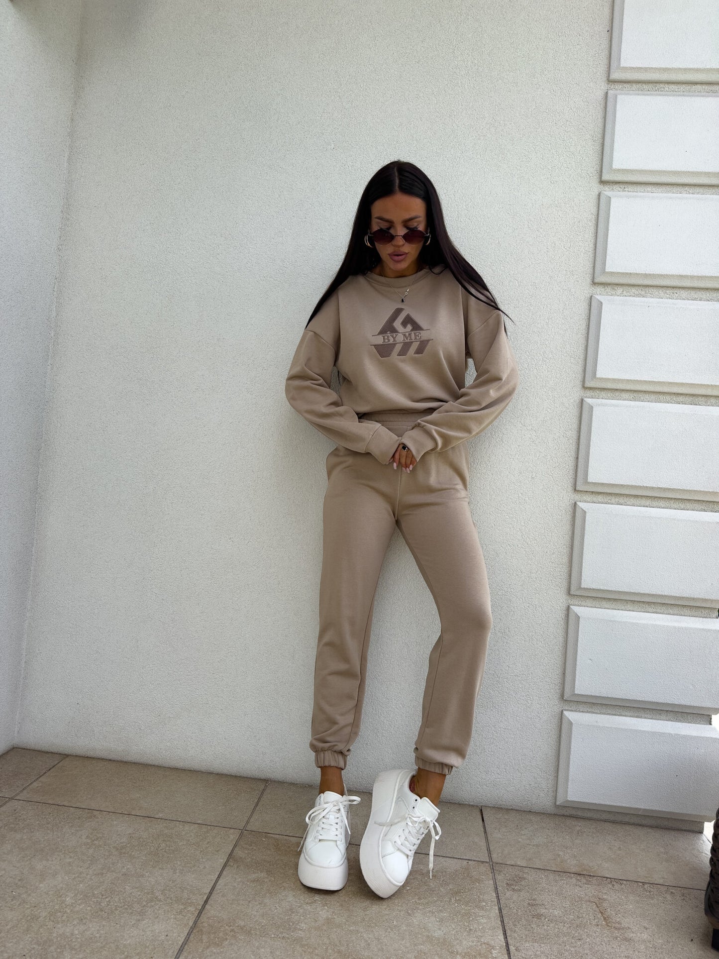 Sweatshirt LUXIT – beige