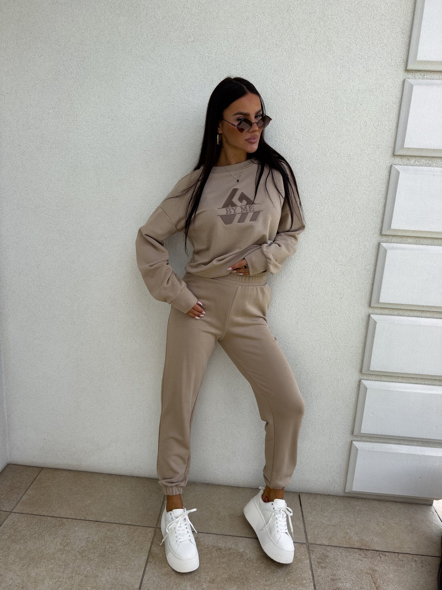 Sweatshirt LUXIT – beige