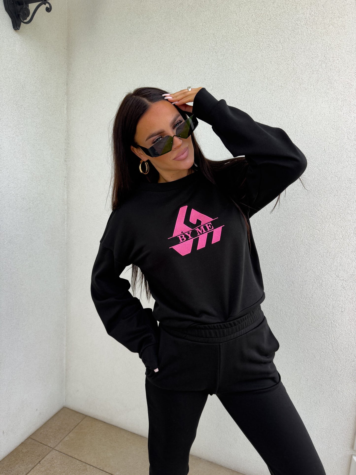 Sweatshirt LUXIT – schwarz