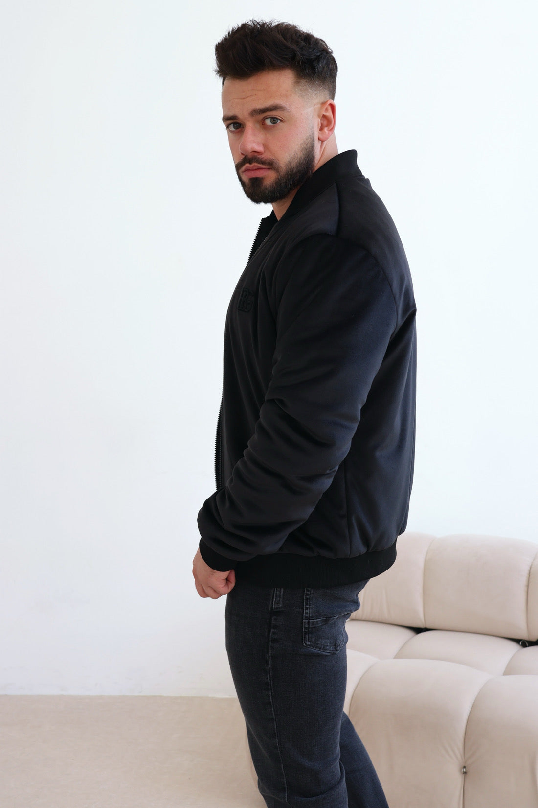 Herrenjacke BG CHAMP | shwarz