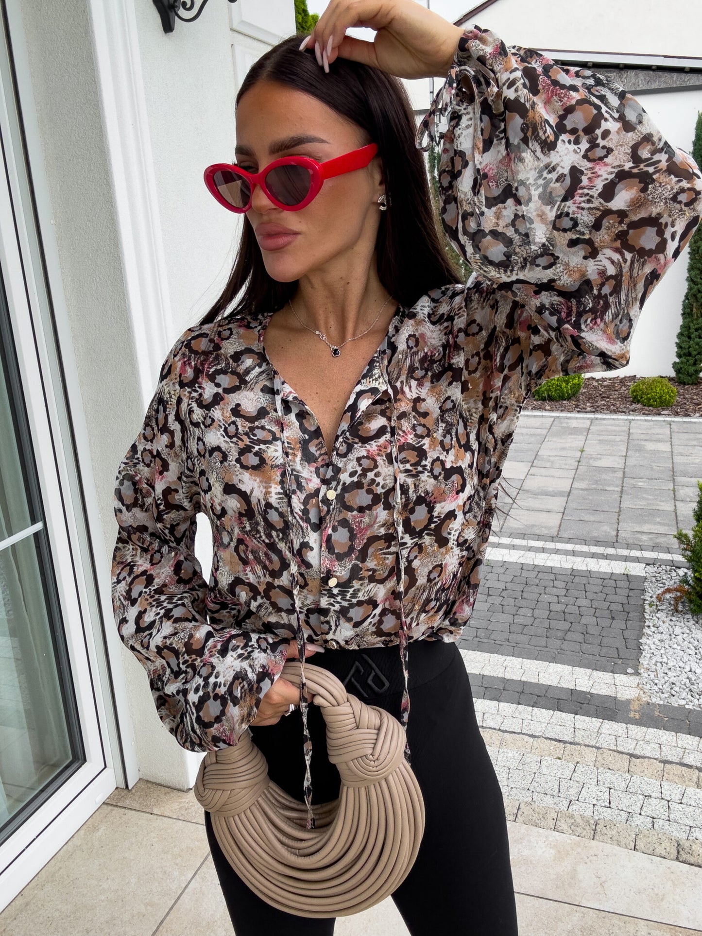 Damenbluse LISBONA Viskose - Panther