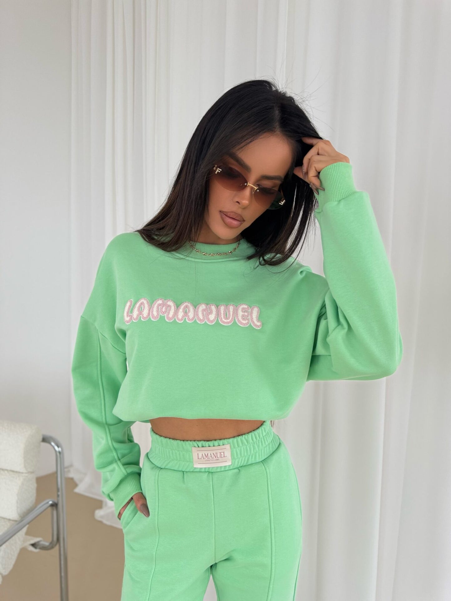 Zweiteiler DAMENSET PASTEL LA MANUEL Apfel 🍏