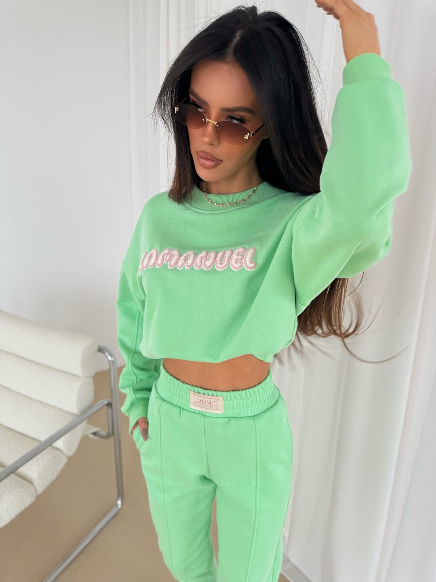 Zweiteiler DAMENSET PASTEL LA MANUEL Apfel 🍏