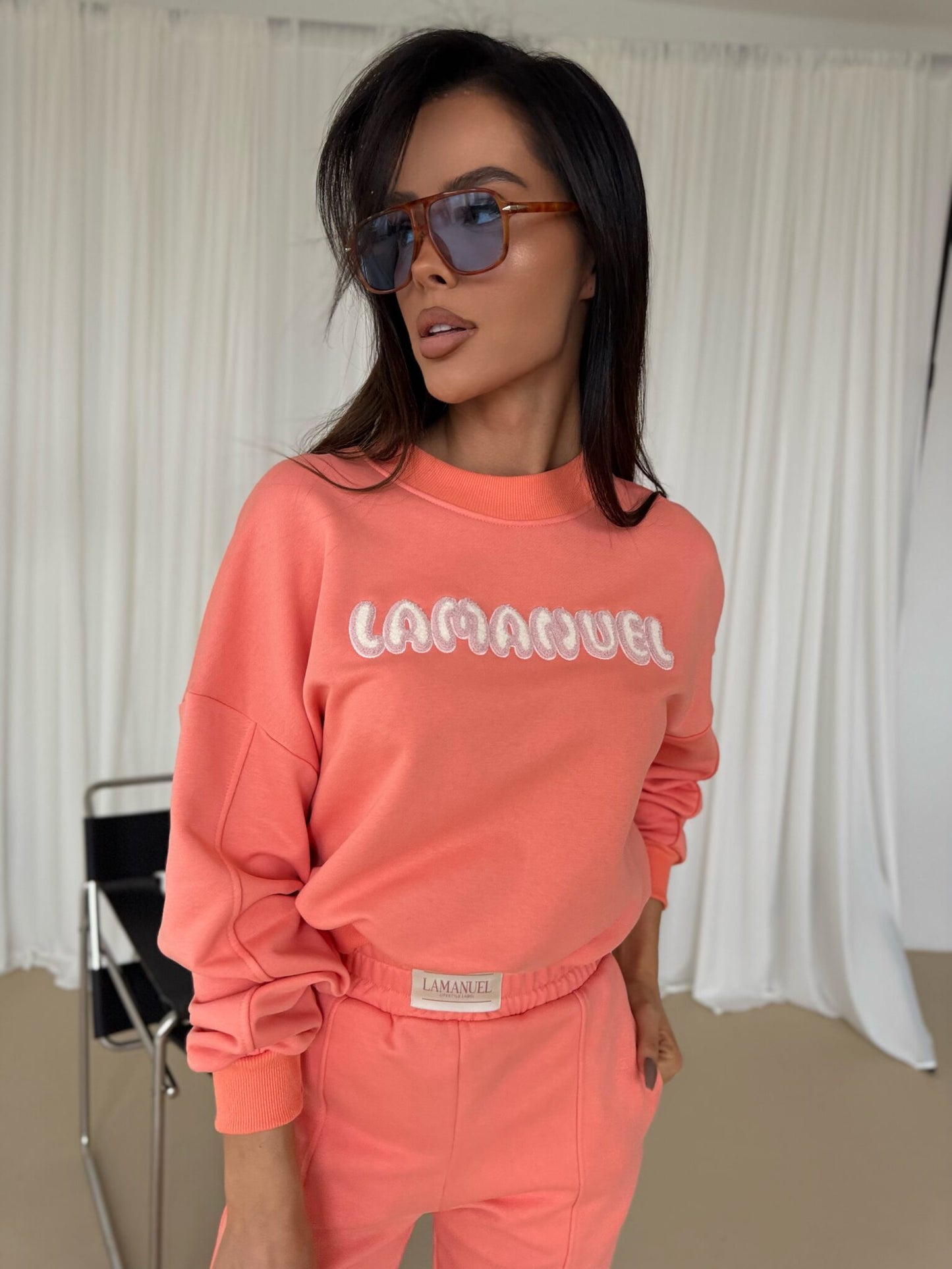 Zweiteiler DAMENSET PASTEL LA MANUEL Orange 🍊