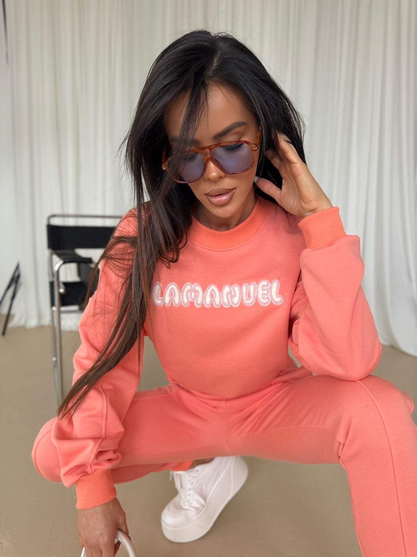 Zweiteiler DAMENSET PASTEL LA MANUEL Orange 🍊