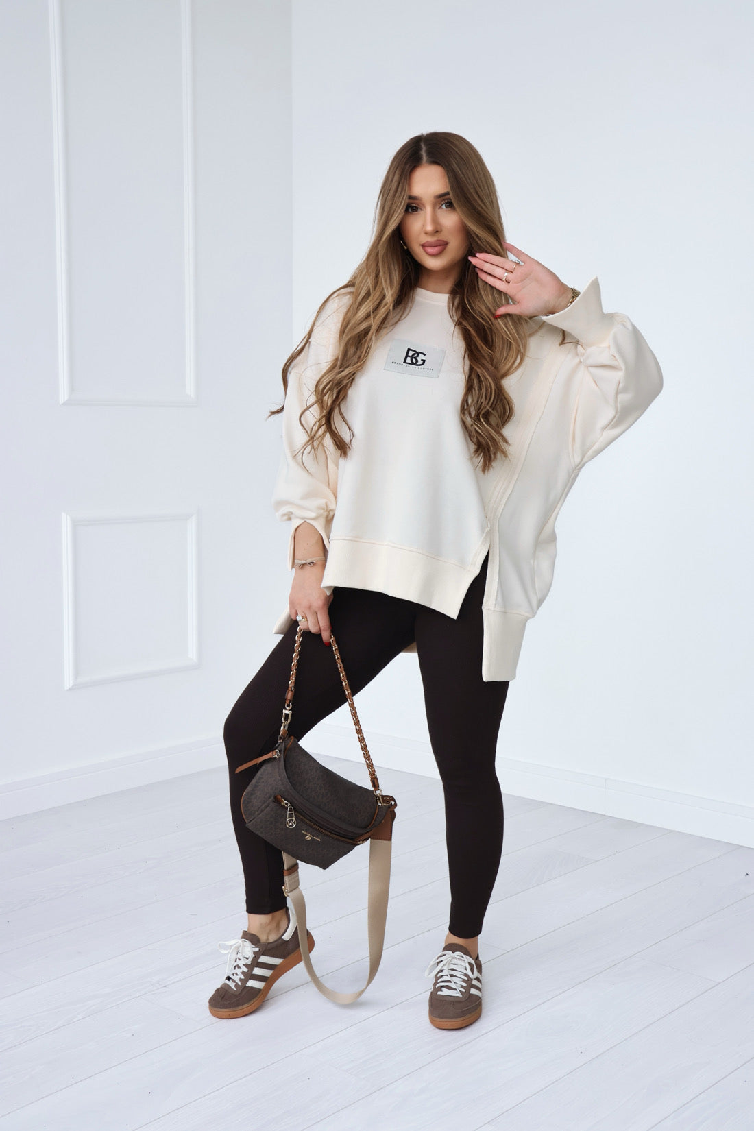 SWEATSHIRT BG KATE | VANILLE