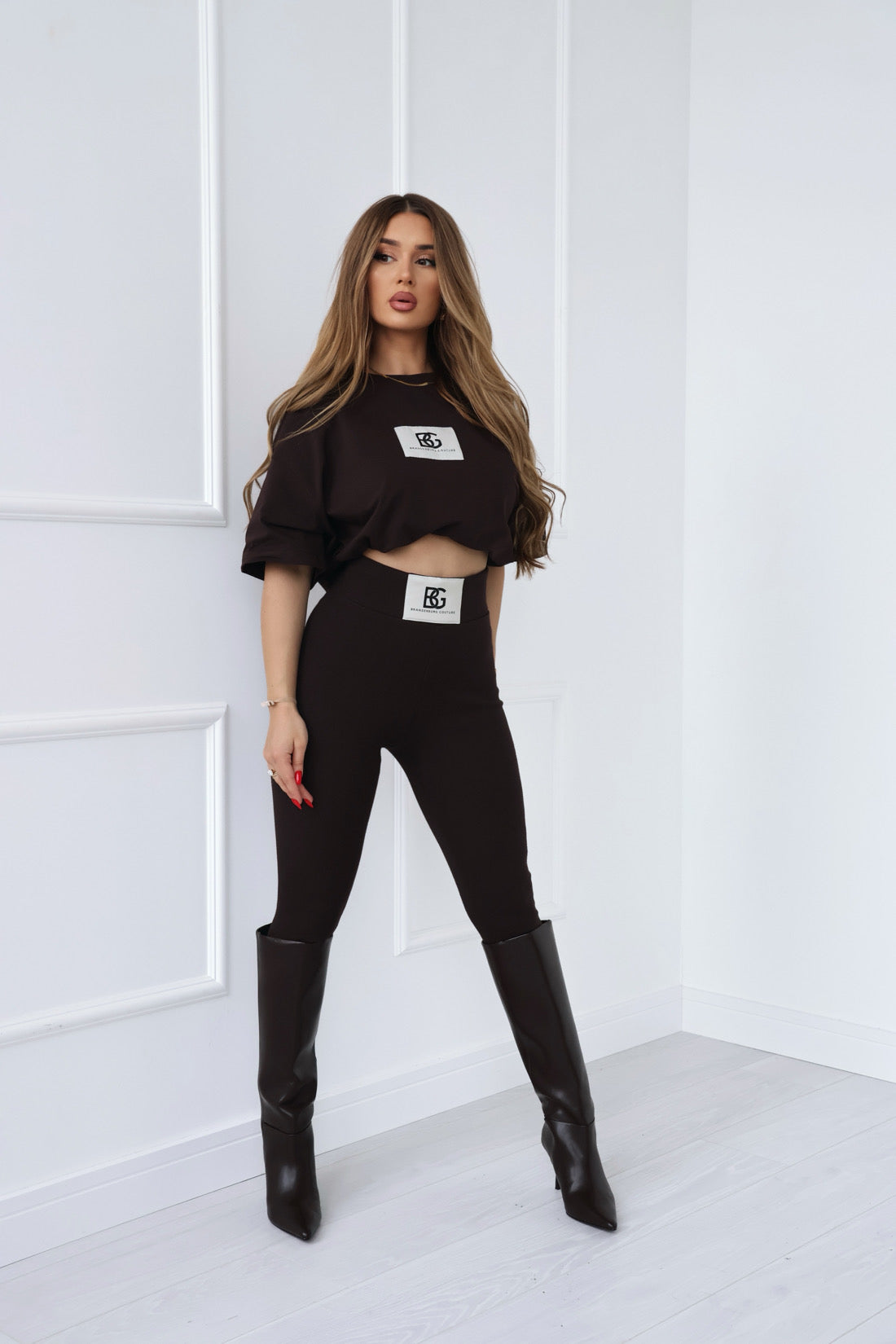 LEGGINGS BG ELLY | SCHOKOBRAUN