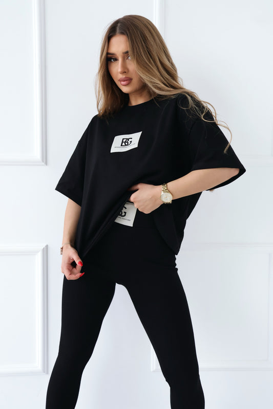 T-SHIRT  BG BING | SCHWARZ