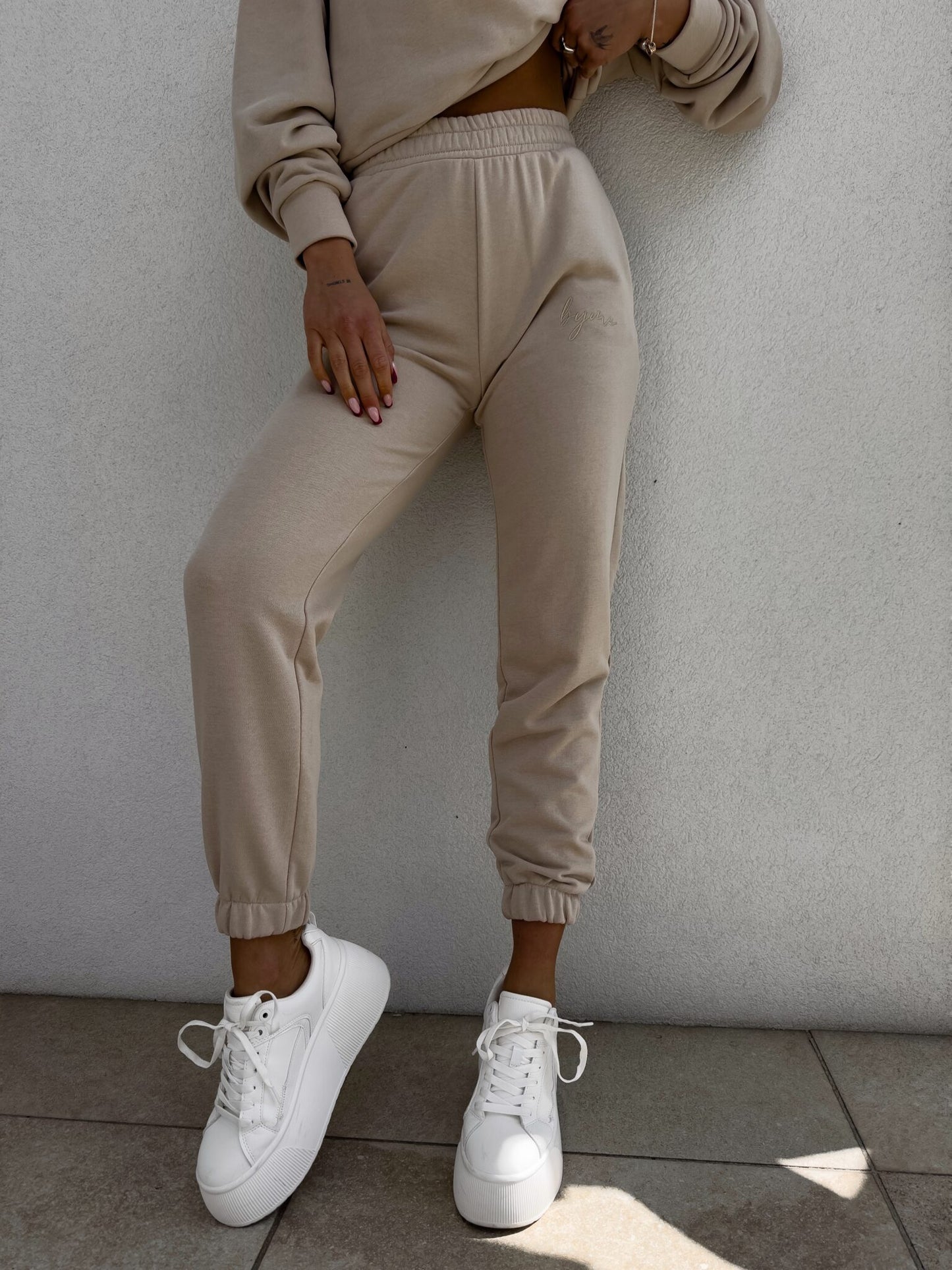 Jogginghose LOGO - beige